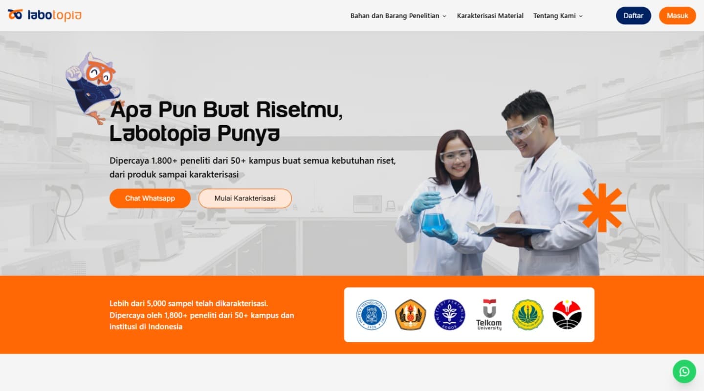 Labotopia E-commerce App screenshot 1